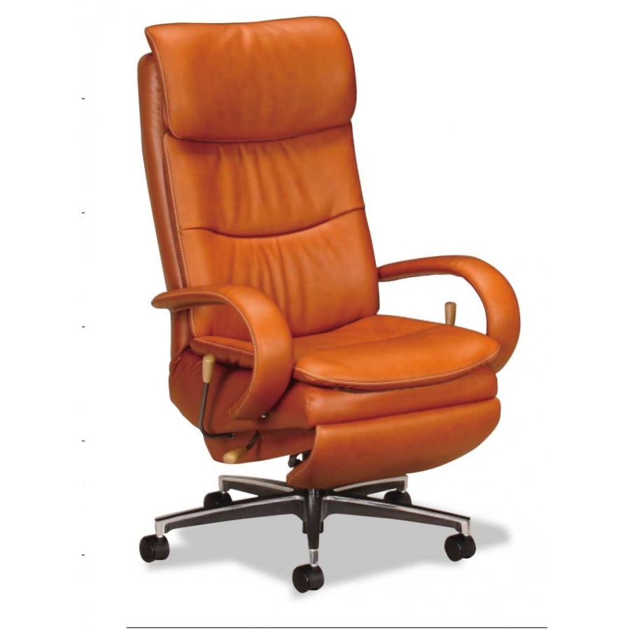 カリモク家具（KARIMOKU FURNITURE） 開梱設置 本革張りハイバック