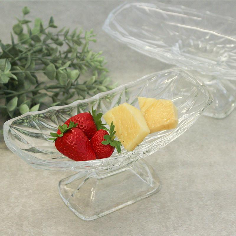 コンポート パフェグラス ガラス食器 フルーツ 昭和レトロ