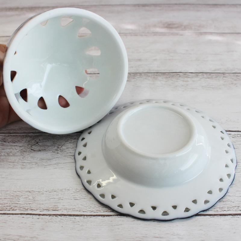 ポプリケース ポプリ容器 ポプリ入れ インセンスホルダー 香炉 陶器