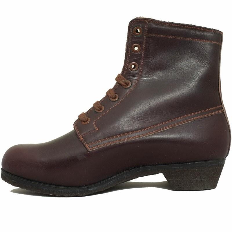 ハンガリー軍 レザー ワークブーツ ブラウン USED FB061UN