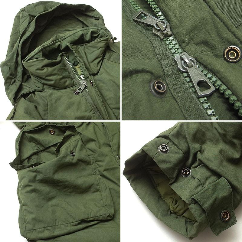 スウェーデン軍 M90 コールドウェザーパーカー オリーブ USED JP091UN