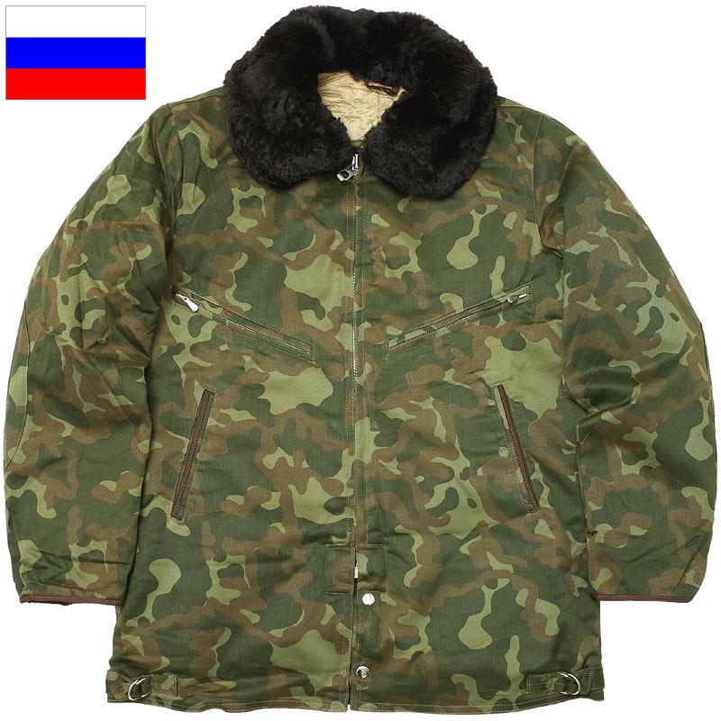ソビエト軍 ウィンター パイロットジャケット ブタンカモ デッド