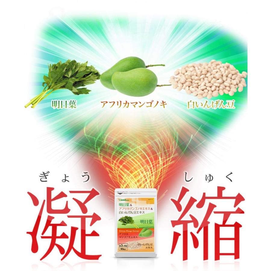 seedcoms（シードコムス） サプリ サプリメント 明日葉 アフリカマンゴ