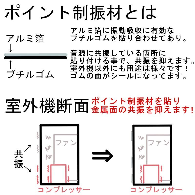 セイコーテクノ 防振ゴムブロック GBK-40 エアコン室外機の振動対策に