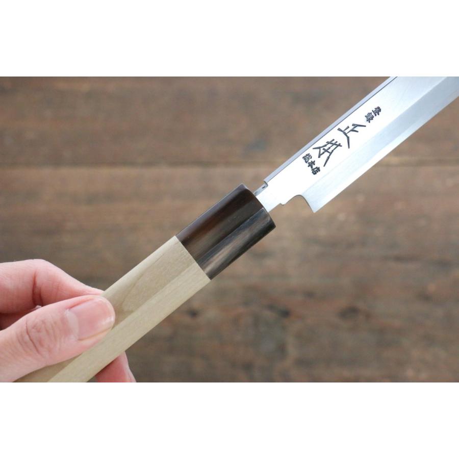 正本総本店 本霞 玉白鋼 柳刃包丁 朴柄 -270mm : 清助刃物 - 通販