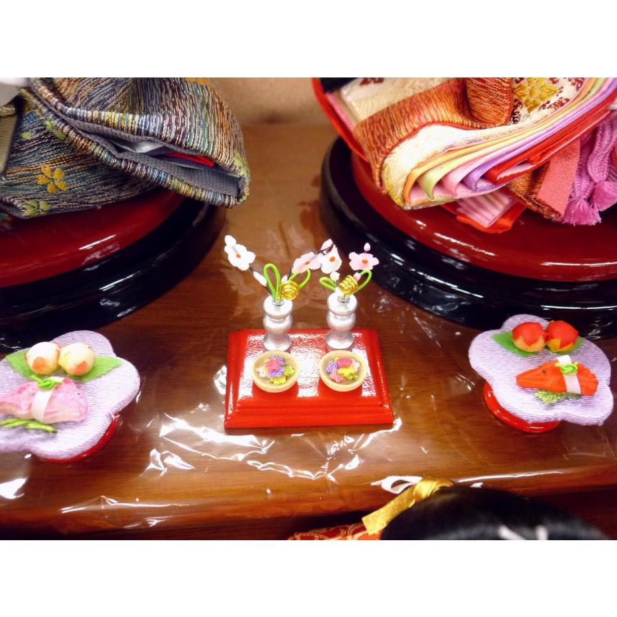 ひな人形☆二段五人飾り H2−19x2☆横幅58*奥行35*高さ