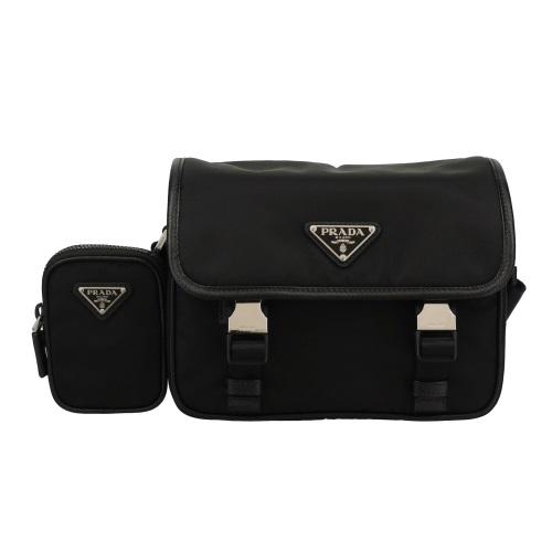 プラダ ショルダーバッグ メンズ ブラック PRADA 2VD034 V XOP 2DMH
