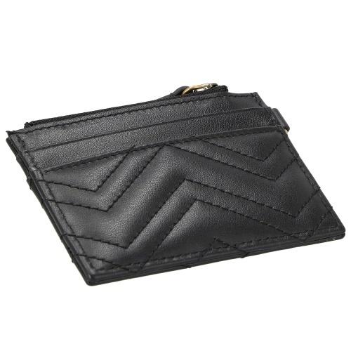 GUCCI（グッチ） カードケース レディース GGマーモント ブラック