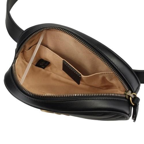 GUCCI（グッチ） ボディバッグ レディース GGマーモント ブラック