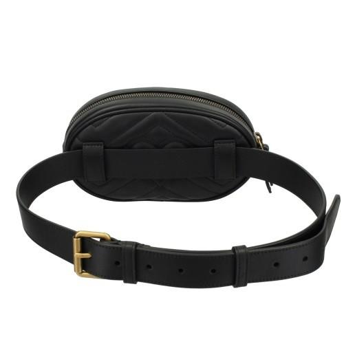 GUCCI（グッチ） ボディバッグ レディース GGマーモント ブラック