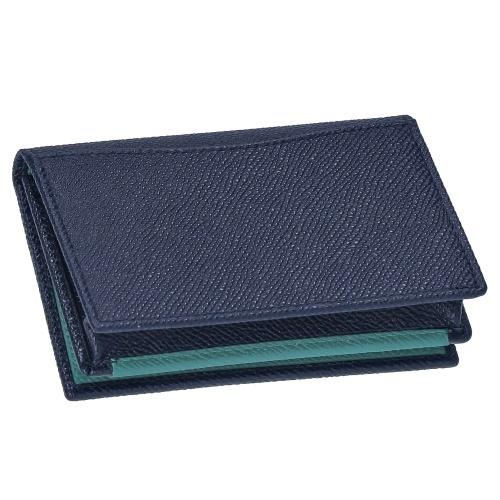 BVLGARI（ブルガリ） 名刺入れ メンズ マン ブルー 288287 BLUE MEDIUM