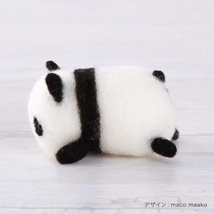 ハマナカ アクレーヌキット おしりフェイスマスコット パンダ H441-554