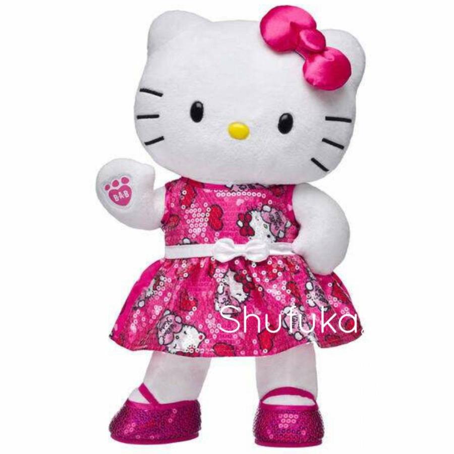 ハローキティ ビルドアベア ぬいぐるみ 大きめ キティちゃん