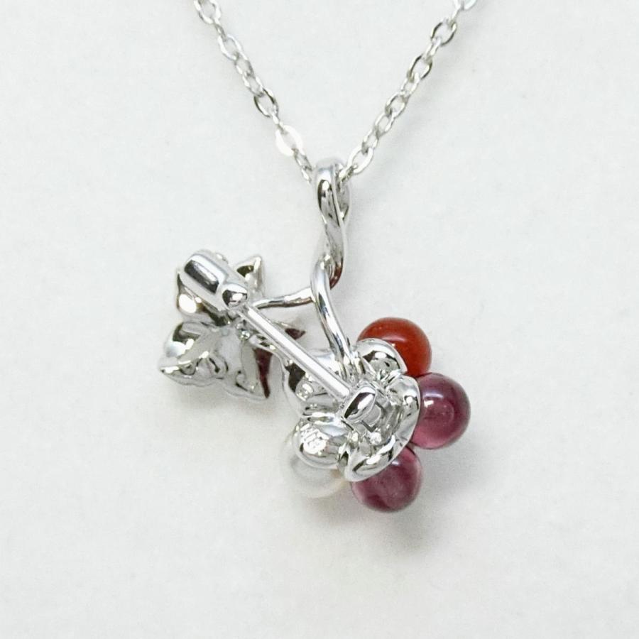 MIKIMOTO（ミキモト） 【送料無料】ミキモト MIKIMOTO K18WG/SV 木苺