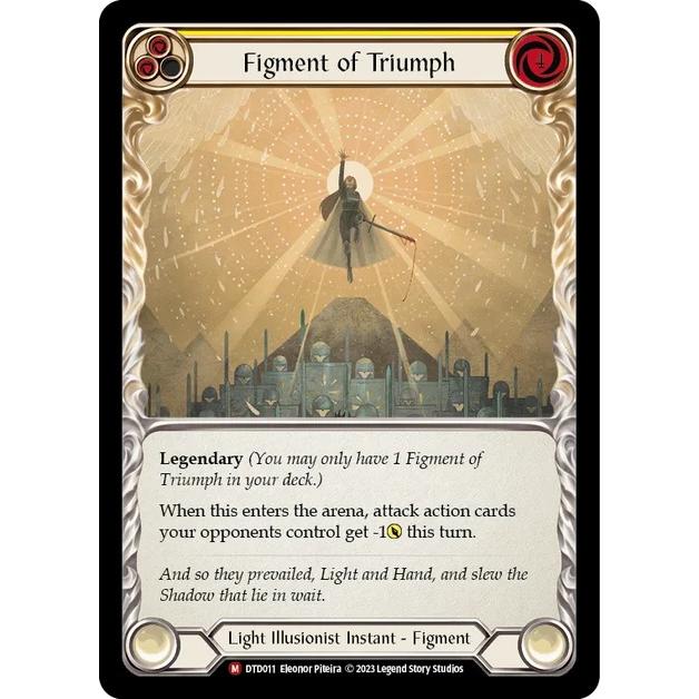 FaB □英語版□《 Figment of Triumph // Victoria, Archangel [DTD011