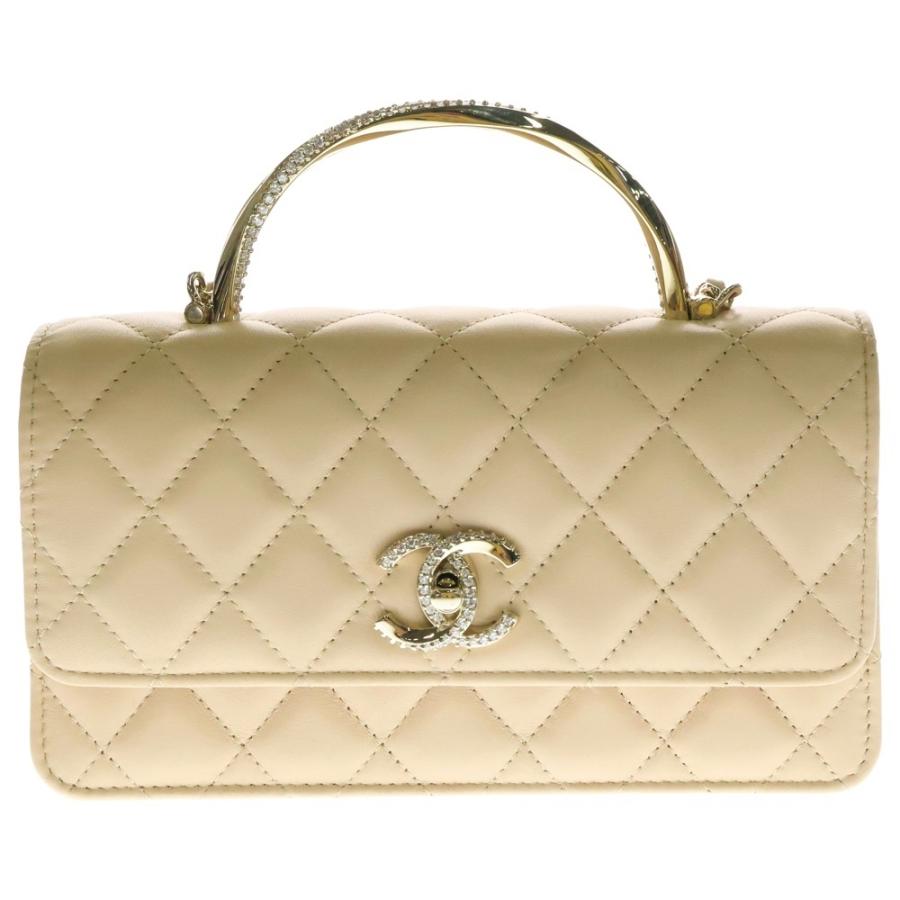 CHANEL（シャネル） ミニマトラッセ トップハンドル チェーン