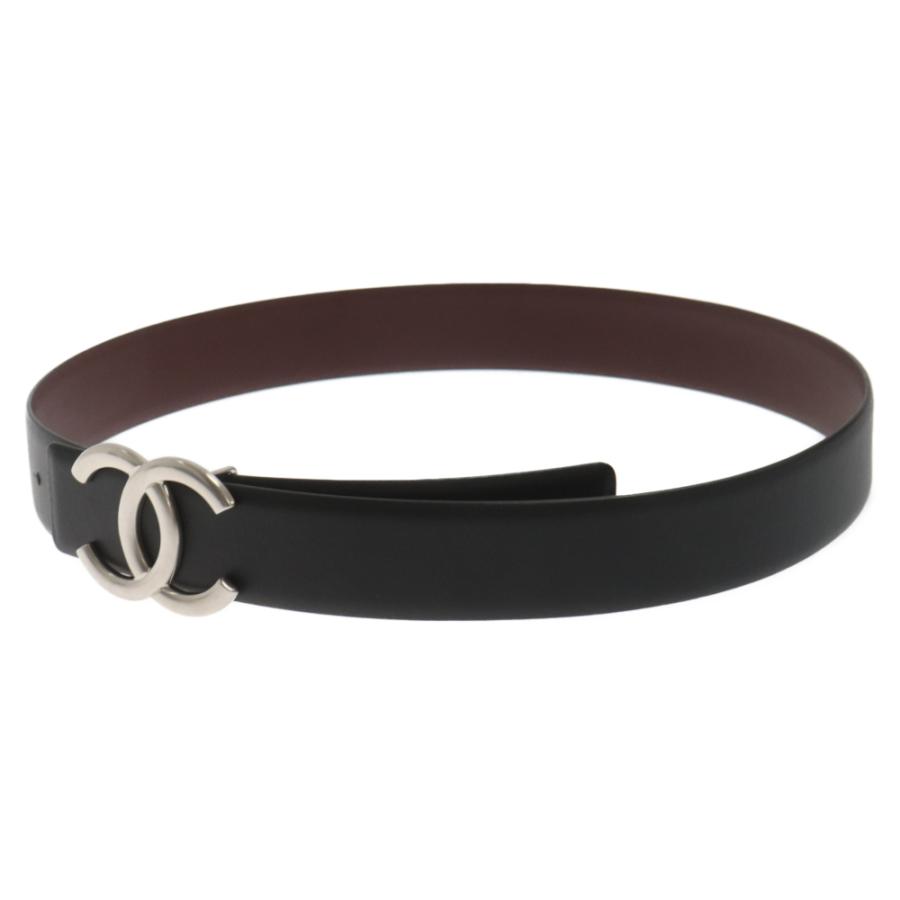 CHANEL（シャネル） ココマークベルト リバーシブル レザーベルト