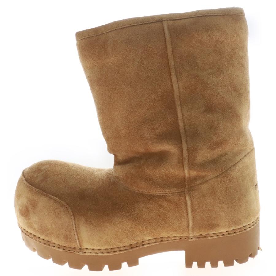 BALENCIAGA（バレンシアガ） Alaska Fur Boots アラスカ スウェード