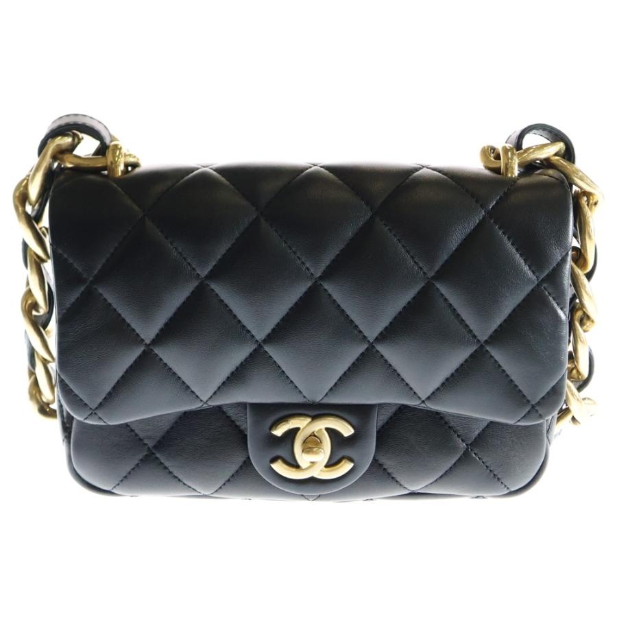 CHANEL（シャネル） ミニマトラッセ20 ラムスキン レザー ココマーク S