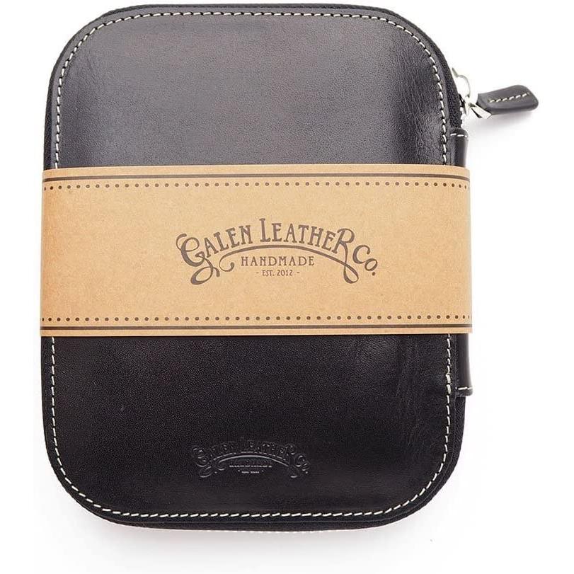 Galen Leather ガレンレザー ペンケース ブラック 黒 10本差し