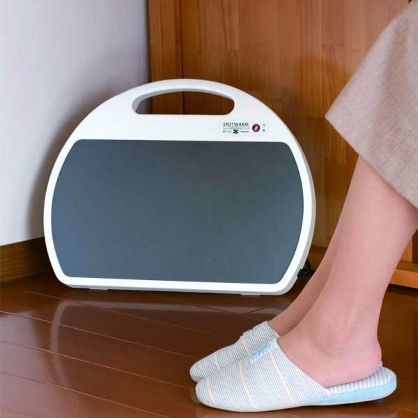 ゼンケン 遠赤外線足元ヒーター スポットウォームS RH-153 日本製 爆買
