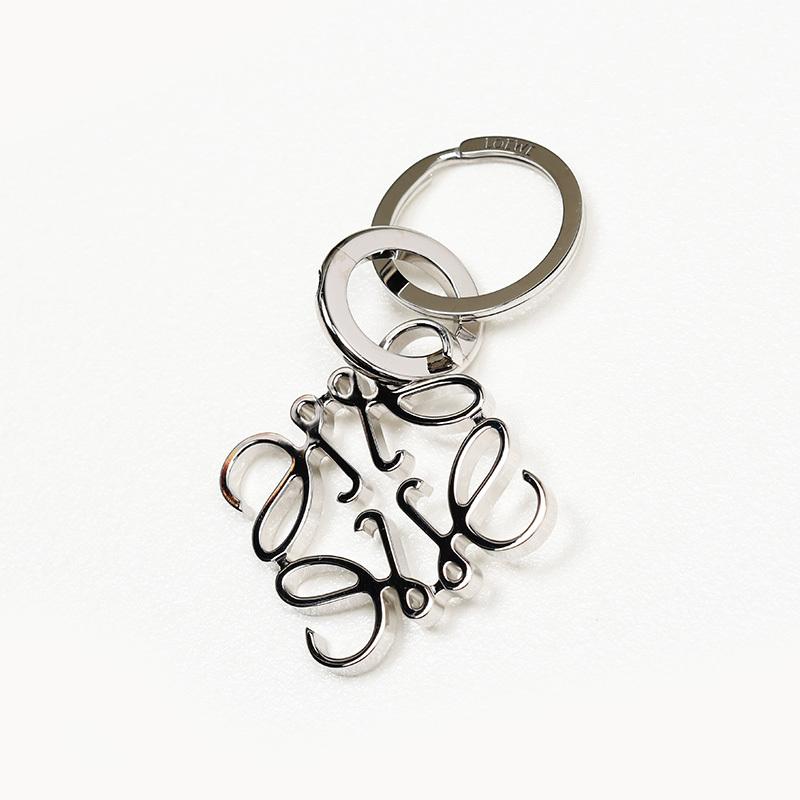 り*ん様 ロエベ アナグラム キーリング （シルバー） LOEWE（ロエベ