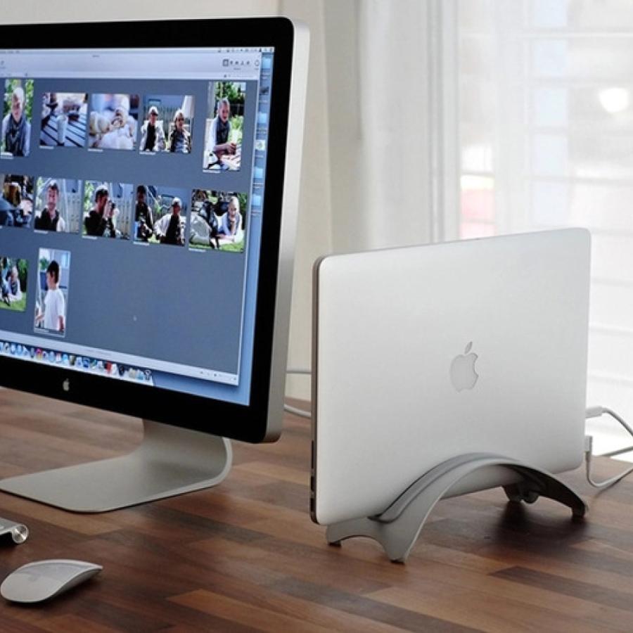 Apple Macbook Air Pro ノートパソコン スタンド 縦置き ノート