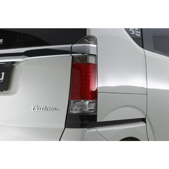 N‐BOXカスタム テールランプカバー レッド 【シックスセンス ヤフー