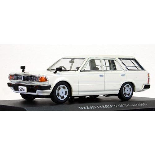 青島文化教材社 アオシマ 1/43 J07714 Y30セドリックバン後期DX 白