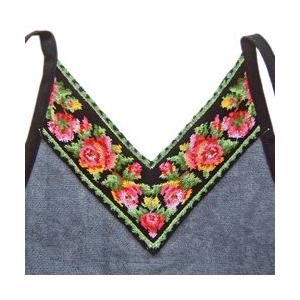 feiler（フェイラー） エプロン レーシーローズ グレー 生産終了 完売