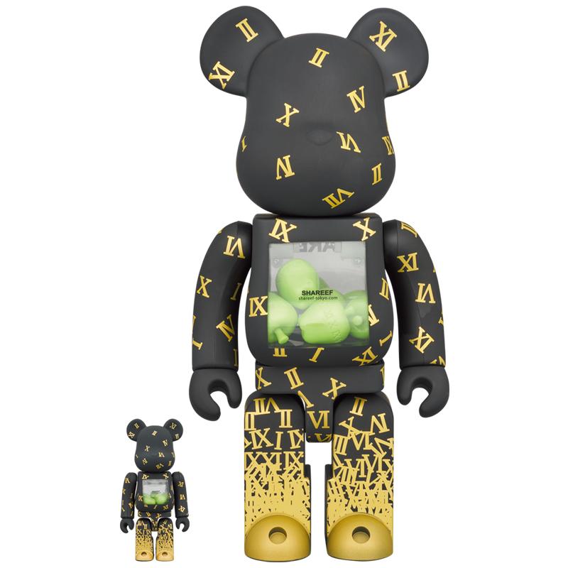 新品】1週間以内発送 BE@RBRICK SHAREEF 3 100％ & 400％ ベアブリック