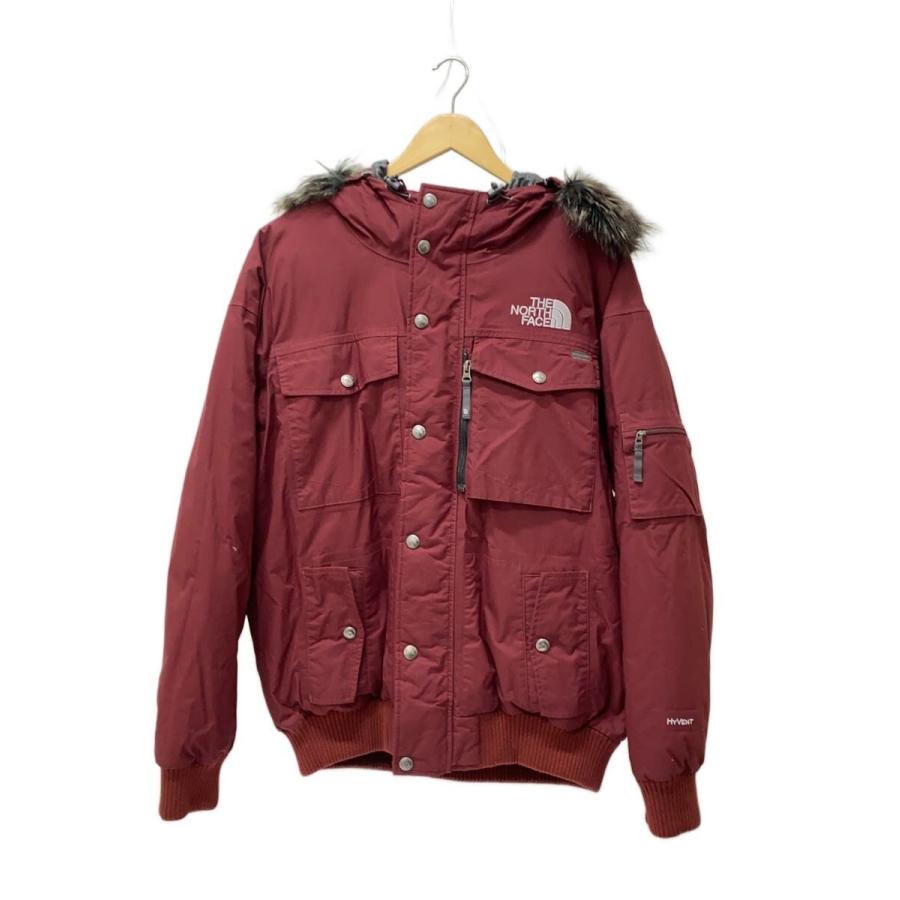 THE NORTH FACE◇GOTHAM JACKET_ゴッサムジャケット/L/ナイロン/RED