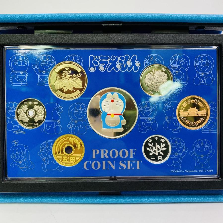 ドラえもん誕生35周年2005プルーフ貨幣セット 平成17年 額面666円 銀約