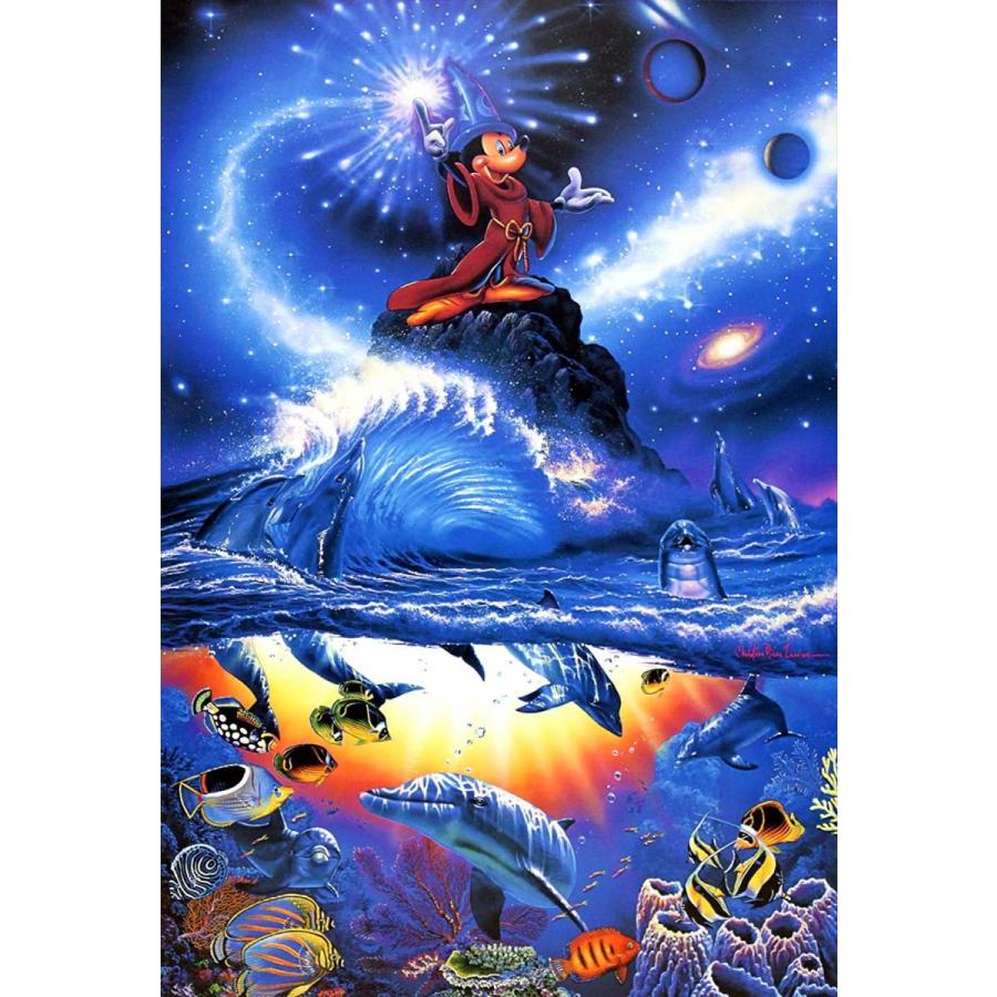 亜*ん様 ラッセン ディズニー コラボ 魔法使いの弟子 ミッキー 額入り