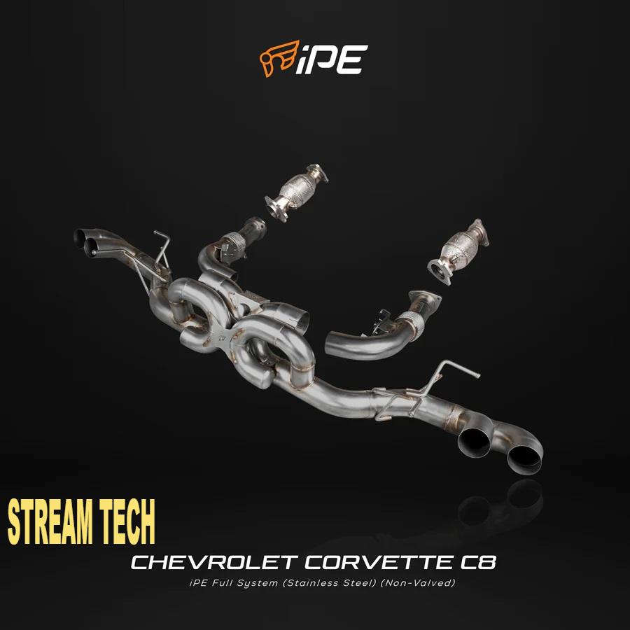 iPE イノテック Chevrolet C8 コルベット用 可変バルブ マフラー フル