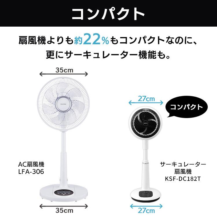 IRIS OHYAMA（アイリスオーヤマ） サーキュレーター扇風機 18cm KSF