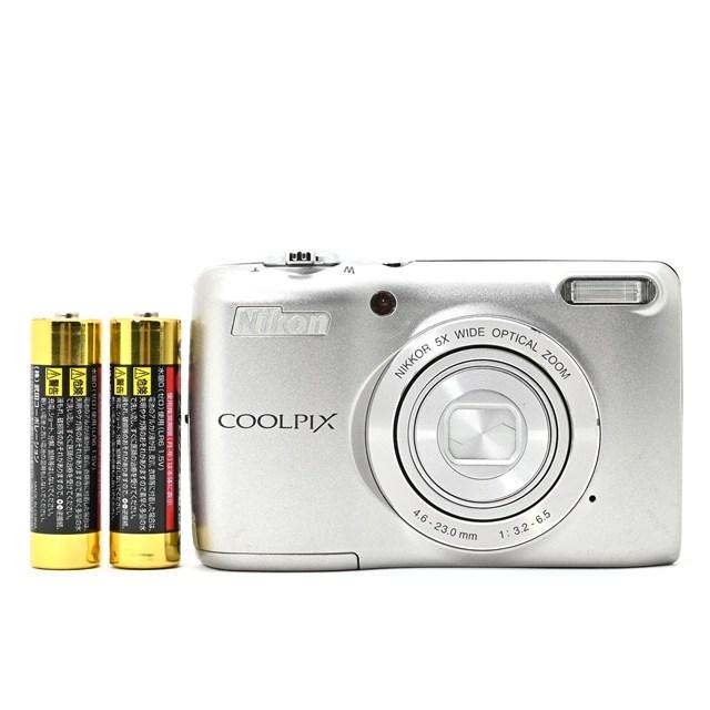 良品＞ Nikon COOLPIX L26 シルバー｜動作良好・フラッシュOK｜外観