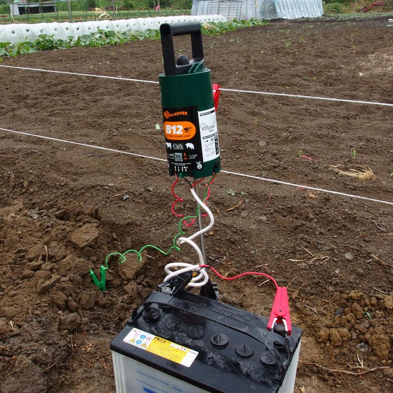電気柵 部品】ガラガー 番兵 B12外部バッテリーケーブル : ねっと