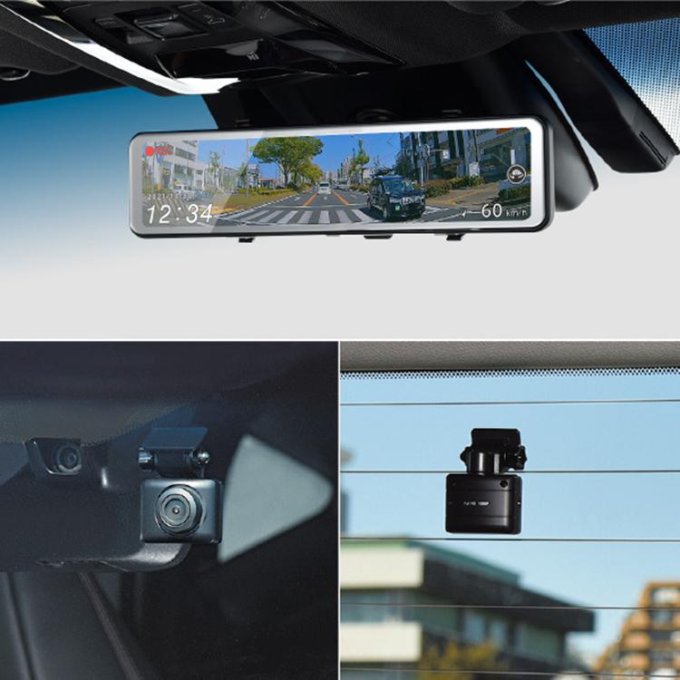 コムテック（Comtec） 人気急上昇 ミラー型ドライブレコーダー ZDR038