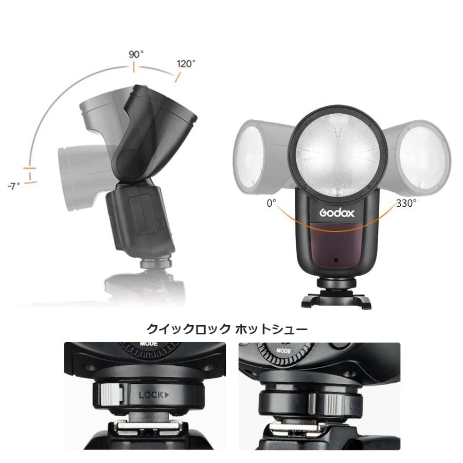 GODOX（ゴドックス） 日本正規代理店品 Godox V1-N TTL フラッシュ