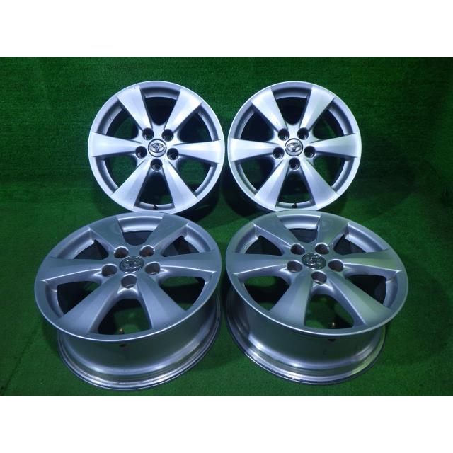 エスティマ 中古 トヨタ純正 ホイール アルミ 17インチ 7J 5穴 4本