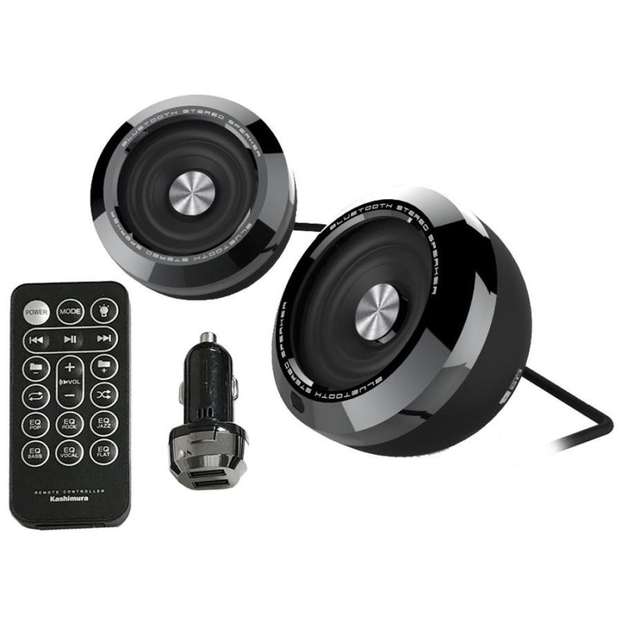 Kashimura（カシムラ） BL-73 Bluetooth ステレオスピーカー EQ MP3