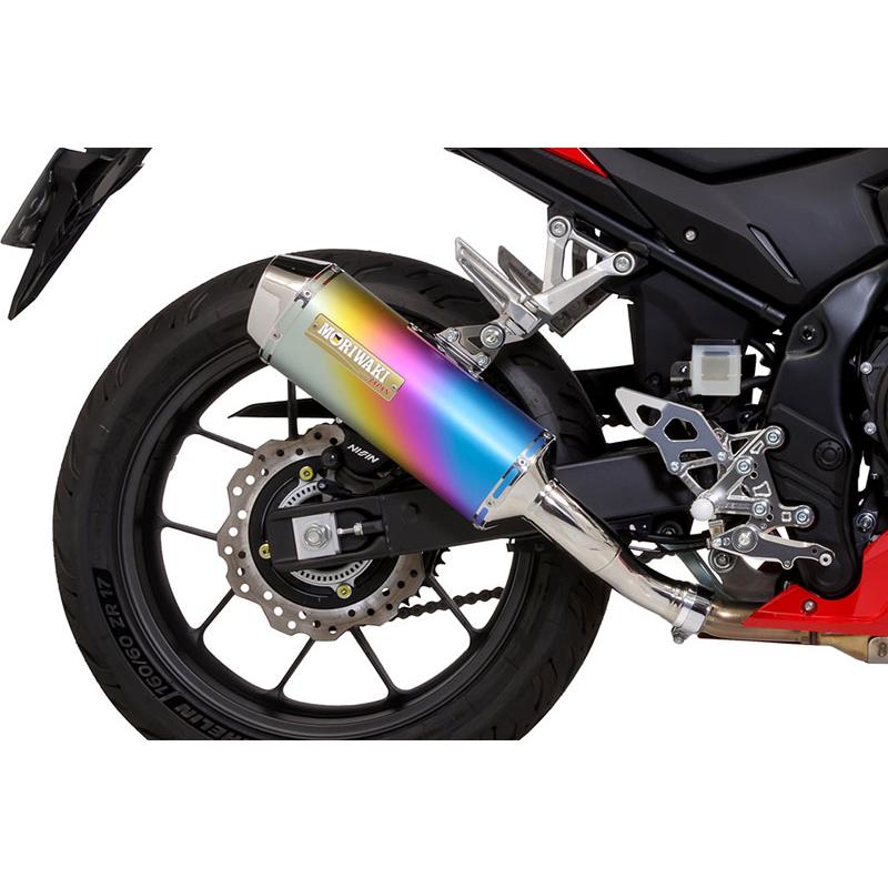 2月28日出荷】モリワキ CBR400R/400X/NX400 スリップオン マフラー MX