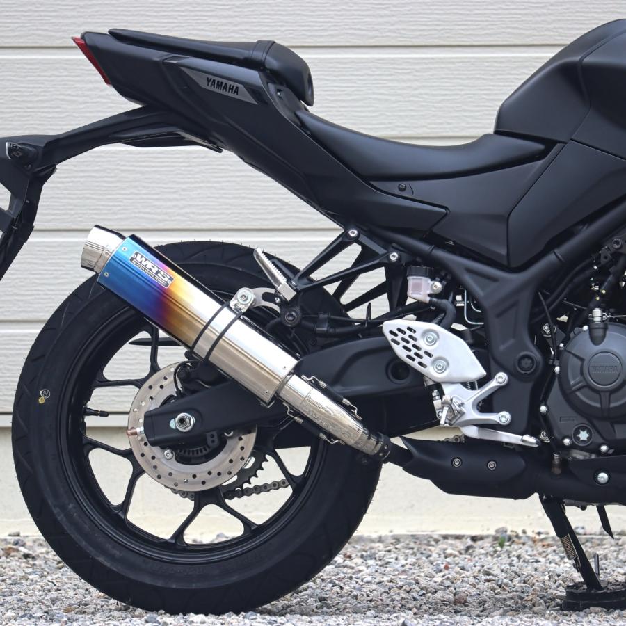 WR'S YZF-R25（'25-）/MT-25（'25-） ラウンドタイプ スリップオン