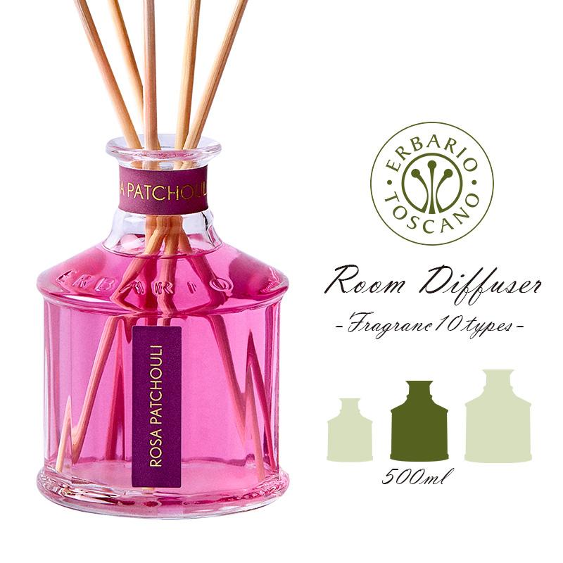 エルバリオ・トスカーノ ルームディフューザー500ml 香り 玄関 寝室