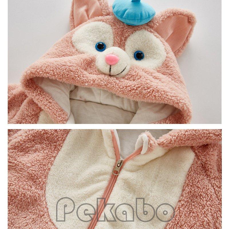 ダッフィー 着ぐるみ ベビー服 ロンパース カバーオール シェリーメイ