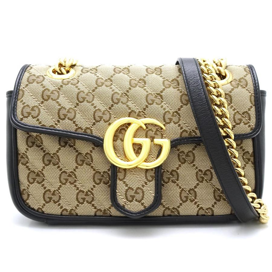 GUCCI マーモント ミニレザークロスボディバッグ 【公式通販】