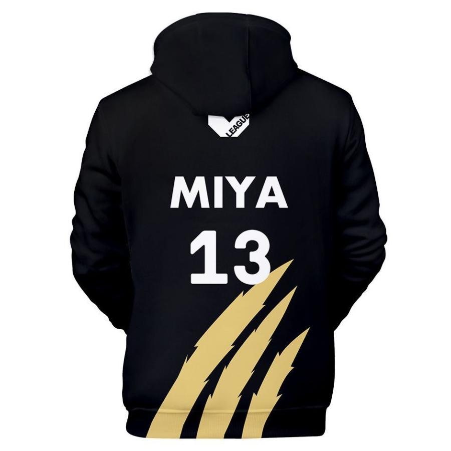 ハイキュー 風 MSBYブラックジャッカル パーカー 木兎光太郎 宮侑 佐久