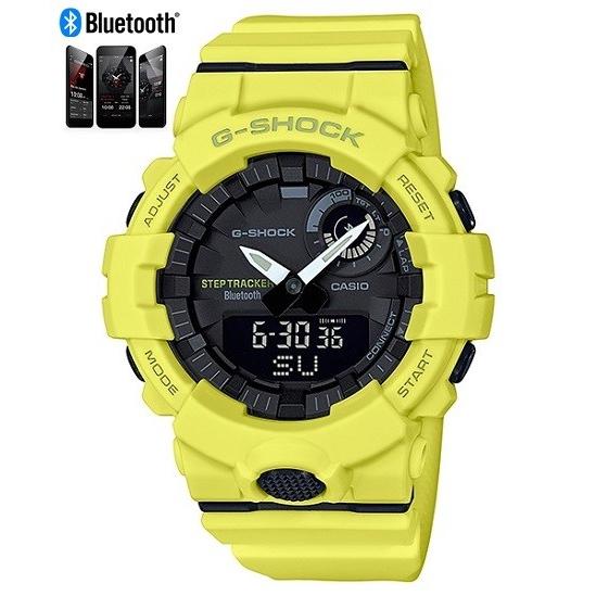 G-SHOCK GBA-800-9AJF G-SQUAD Bluetooth 黄色 イエロー トレーニング