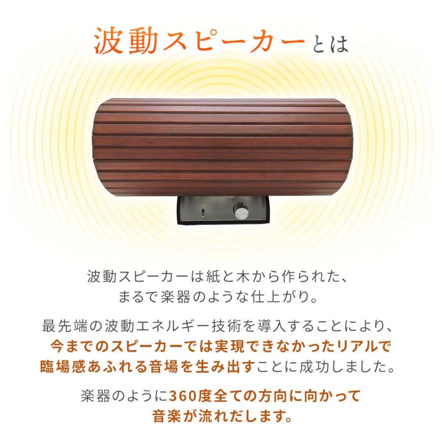 エムズシステム アンプ内蔵波動スピーカー ショコラ : イマココ